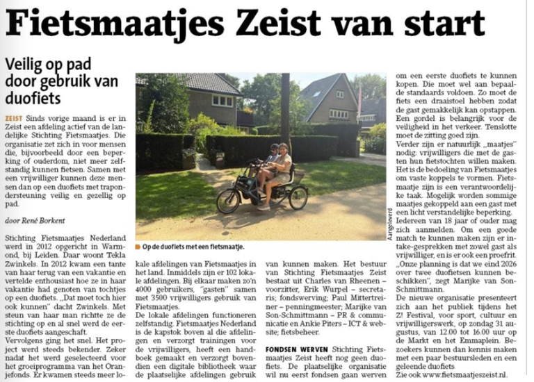 Deze week in De Nieuwsbode